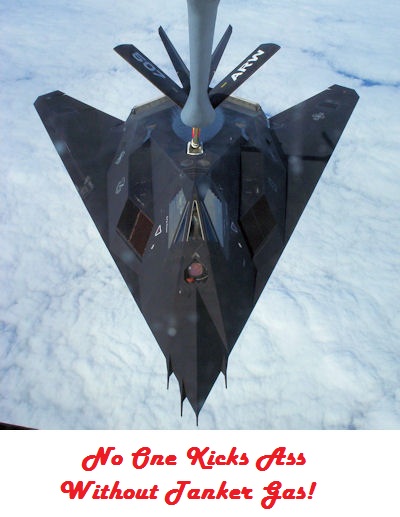 KC-135 - F-117